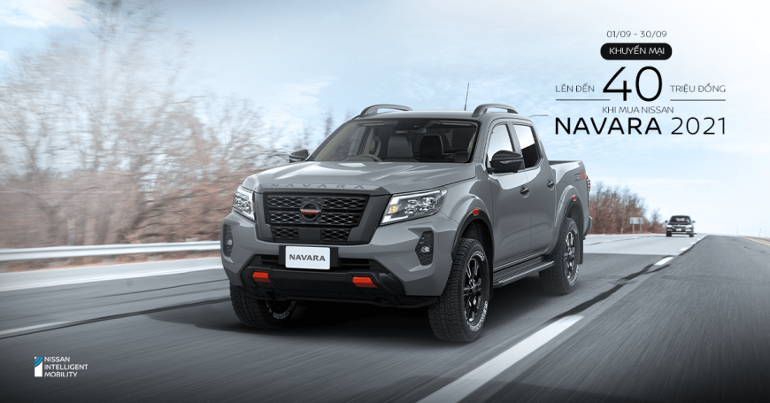 Nissan Việt Nam áp dụng chính sách ưu đãi đặc biệt cho Nissan Navara 2021 trong tháng 9