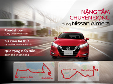 18/12/2021 - ĐẶT HẸN CUỐI TUẦN CHO HOẠT ĐỘNG ROAD SHOW VÀ LÁI THỬ “NÂNG TẦM CHUYỂN ĐỘNG CÙNG NISSAN”