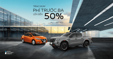 Ưu đãi lên đến 50% trước bạ cho khách hàng mua xe Nissan tháng 11