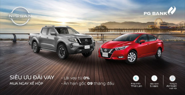 “Siêu ưu đãi vay – Mua ngay xế hộp” – Nissan tặng gói vay lãi suất từ 0%, tỷ lệ vay tới 85%