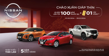 Nissan Việt Nam ưu đãi đặc biệt cho khách hàng mua xe trong tháng 2