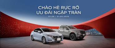 CHÀO HÈ RỰC RỠ - ƯU ĐÃI LÊN ĐẾN 100% LỆ PHÍ TRƯỚC BẠ